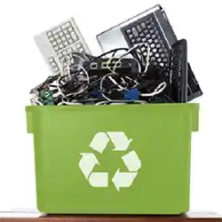 materiais eletrônico para reciclagem